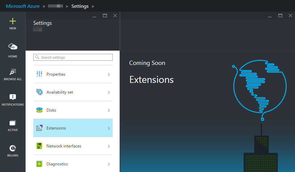 Azure Extensions - Coming Soon